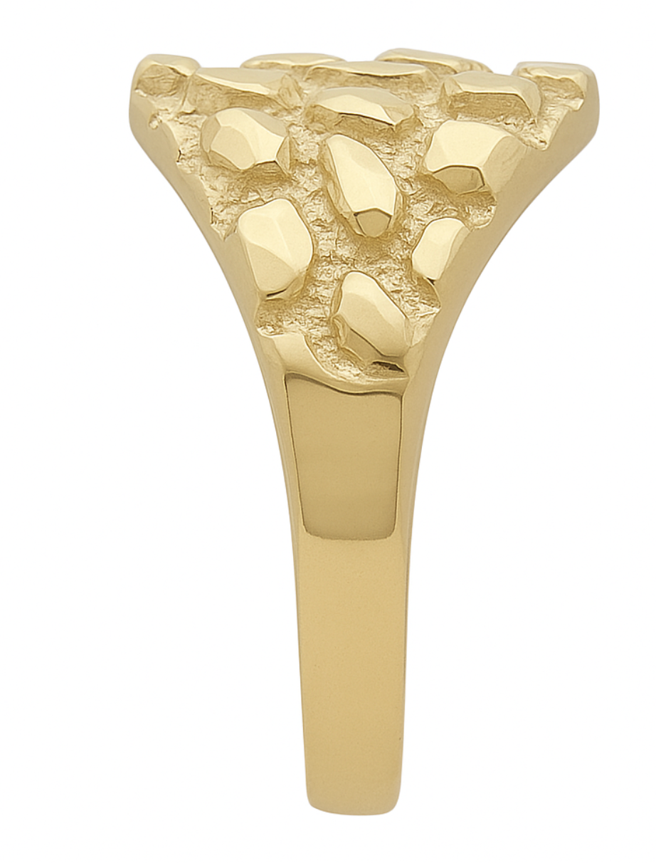 14KT Gold Ring - Nugget Design
