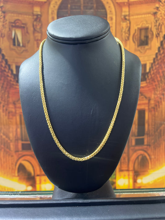 14KT Gold Chain - 3mm Palmier Design
