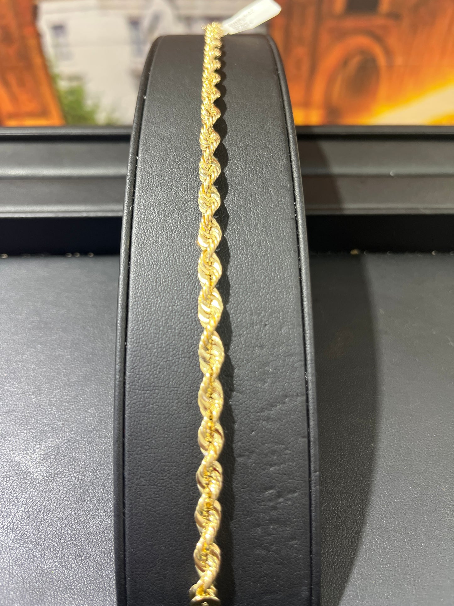 14KT Gold Bracelet - 5mm Rope Design