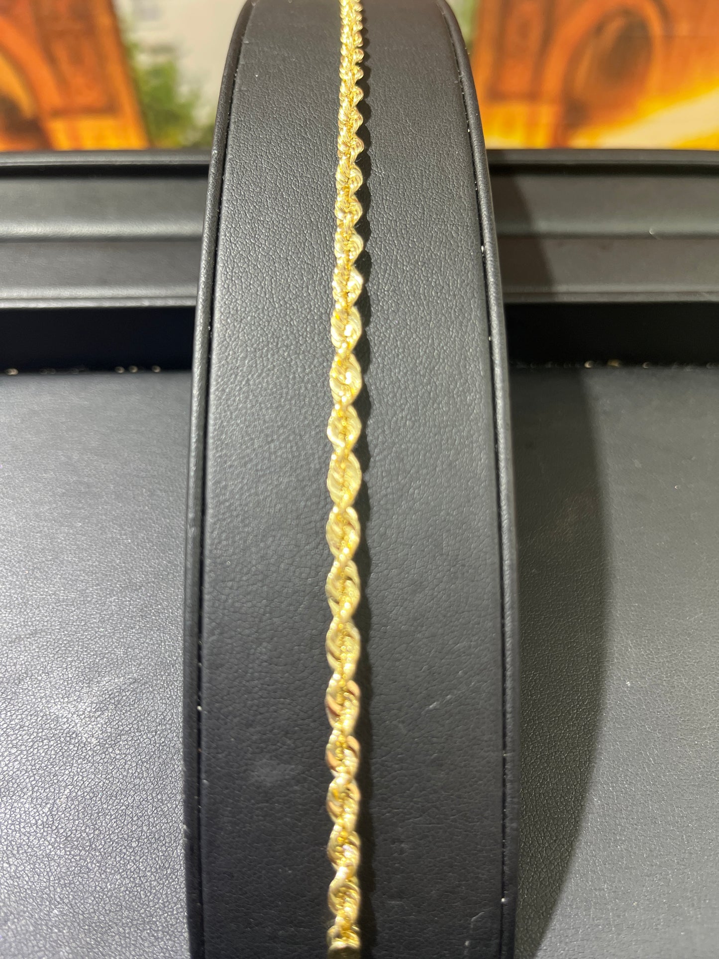14KT Gold Bracelet - 3.5mm Rope Design