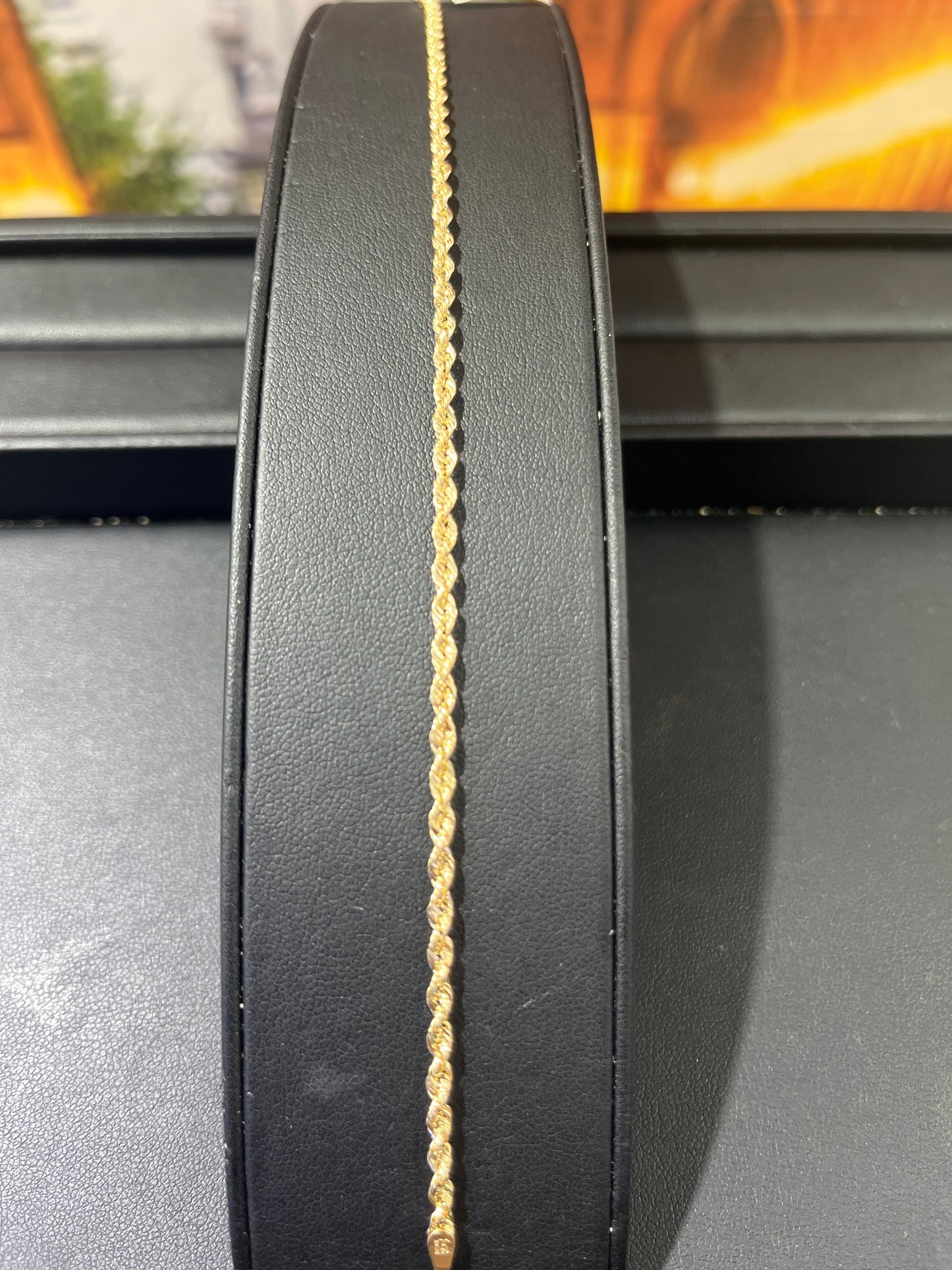 14KT Gold Bracelet - 2.8mm Rope Design