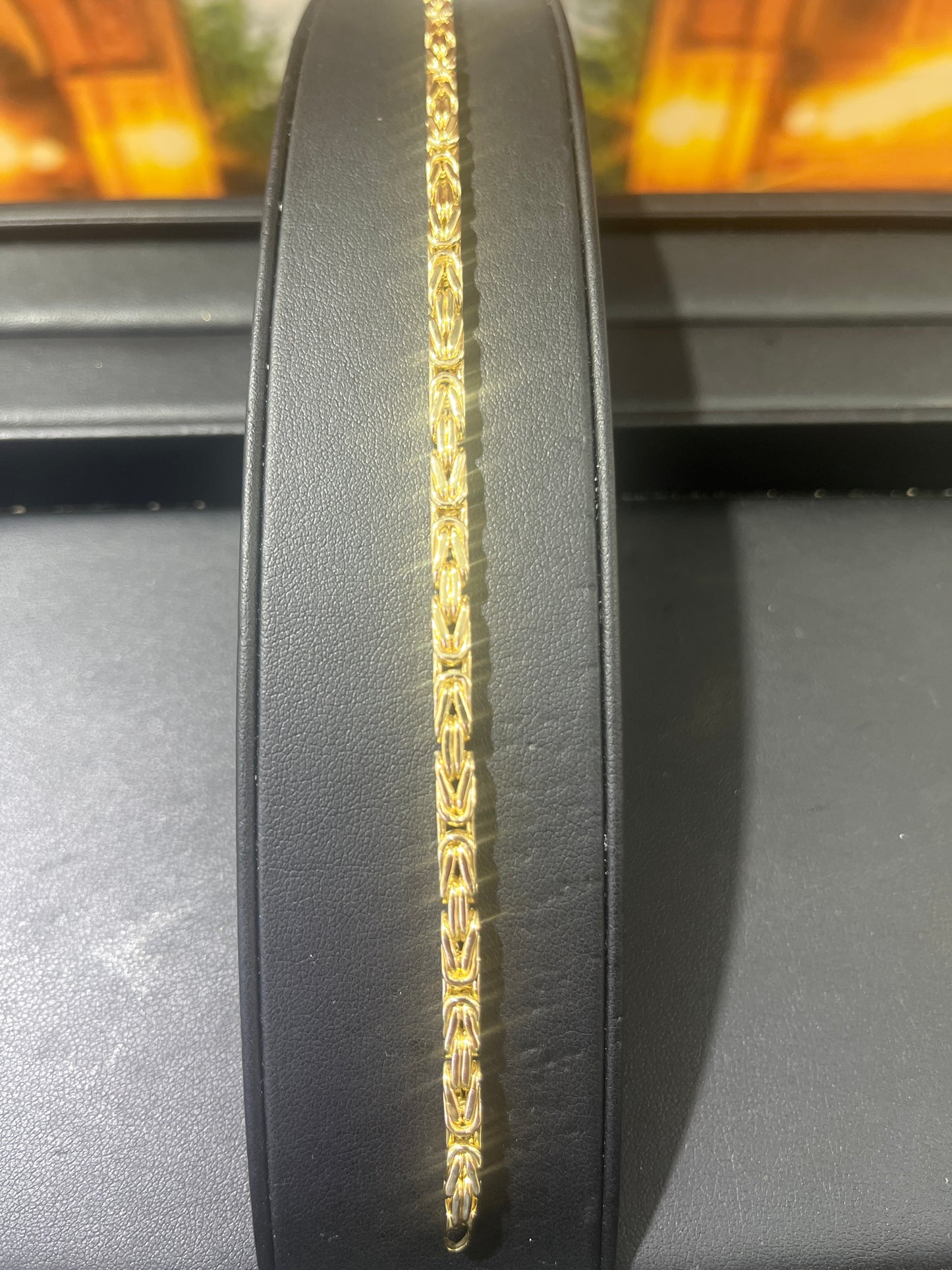 14KT Gold Bracelet - 4.8mm King’s Link Bracelet
