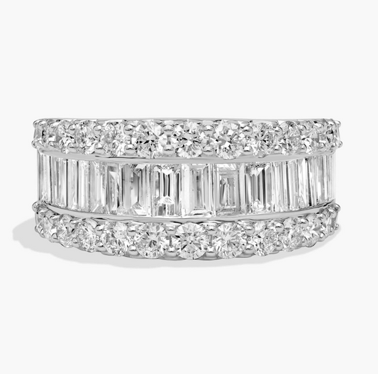 Baguette Diamond Channel Ring (3.00cts)