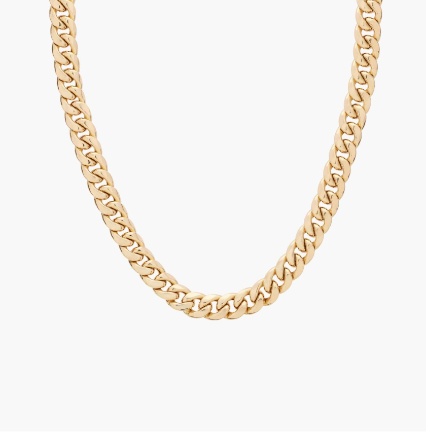 14KT Gold Chain - Miami Cuban 24" 11mm