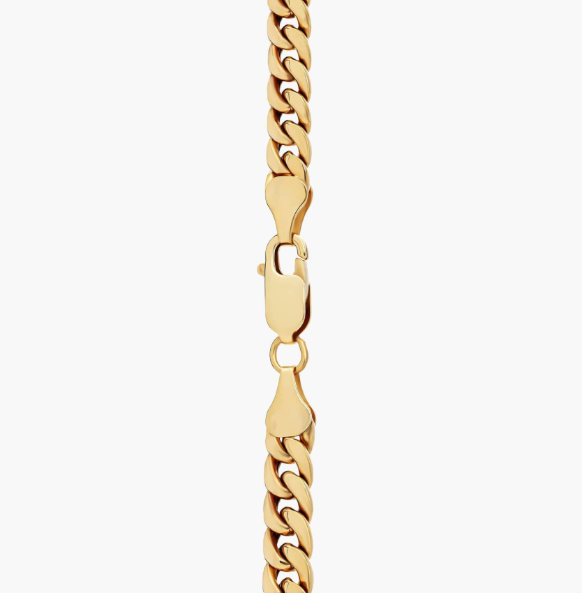 14KT Gold Bracelet - Miami Cuban 6mm 8"